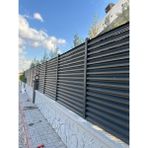 Konak Tel Çit Sistemleri Panjur Güneş Kırıcı Dekoratif Bahçe Panel Çiti - 120X150