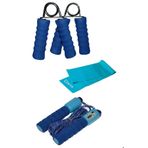 Kondisyon Fitnes Spor Atlama Ipi Pilates Egzersiz Direnç Bandı El Parmak Güçlendirme El Yayı 3lü Set