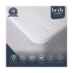 Konfor %100 Soft Pamuk Üst Kumaşlı Yatak Alezi Ultra Sessiz Sıvı Geçirmez Yatak Koruyucu Alez - Gri - 70 x 140 cm