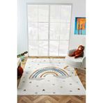 Konfor Halı Bohem Kids Rainbow Modern Dokuma Çocuk Halısı Çok Renkli