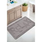 Konfor Halı Doğal Kaymaz Taban Banyo Paspas Uzun Ömürlü Yumuşak Dokulu Su Emici Yıkanabilir Relax 60x100