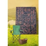 Konfor Halı Savana 8810 Plaj Kamp Piknik Bahçe Balkon Teras Hasır Mat Savan 180x270