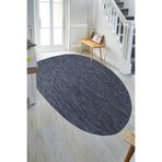 Konfor Halı Tema 9034 Lacivert Sisal Hasır Iç Dış Mekan Kilim Dekoratif Bahçe Balkon Salon Halısı