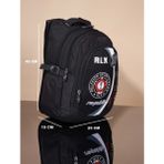 Konfores 1058 Anatomik Yarasa Sırt Okul Çantası NKT01058 Siyah Beyaz Tek Ebat - Siyah - Beyaz