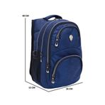 Konfores 1550-2226 Lacivert Anatomik Yarasa Sırt Unisex Okul Çantası
