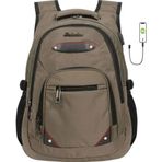 Konfores 1551-2225 Vizon Anatomik Yarasa Sırt Unisex Okul Çantası