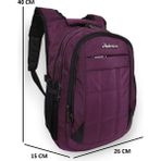 Konfores 1552-2227 Anatomik Yarasa Sırt Okul Çantası - NKT01552-MOR-TEK Ebat