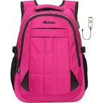 Konfores 1552-2227 Pembe Anatomik Yarasa Sırt Unisex Okul Çantası