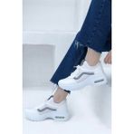 Konfores 1657 Anatomik Air Tabanlı Bayan Sneakers Ayakkabı - NKT01657-BEYAZ-37