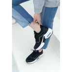 Konfores 1657 Anatomik Air Tabanlı Bayan Sneakers Ayakkabı - NKT01657-SIYAH Beyaz-39 - Siyah - Beyaz