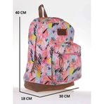 Konfores 1699 Pembe Anatomik Destekli Unisex Okul Çantası