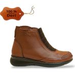 Konfores 1793-578392 Deri Anatomik Tabanlı Kadın Anne Bot - NKT01793-TABA-36