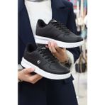 Konfores 2228-WICKERS Air Force Modeli Anatomik Tabanlı Üst Kalite Unisex Sneakers Ayakkabı - NKT02228-SIYAH-BEYAZ-41 - Siyah - Beyaz