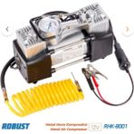 Konforum Oto Araba Lastik Şişirme Kompresörü Pompası Çift Piston