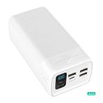 Konfulon 40.000 mAh Beyaz A21S Led Işıklı Powerbank