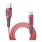Konfulon DC-01 Süper Hızlı 1 m 2.4A Kırmızı Micro USB Kablo