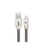 Konfulon S53 Siyah Işıklı Micro 1 m 3A USB Kablo