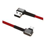 Konfulon S73 1 mt 2.1A Kırmızı Micro USB Kablo