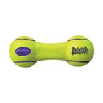 KONG - AirDog® Squeaker Dambıl - Gıcırtılı Sıçrama ve Getirme Oyuncağı, Tenis Topu Malzemesi - Orta Köpekler İçin