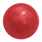 KONG - Delikli Top - Dayanıklı Kauçuk, Getirme Oyuncak - Orta/Büyük Köpekler için