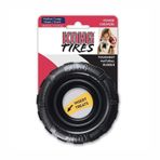 Kong Extreme Tires Delikli Tekerlek Şeklinde Ultra Sert Köpek Oyuncağı M/L
