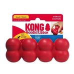 Kong Goodie Ribbon Kırmızı Large Çoklu Top Şeklinde Köpek Oyuncağı