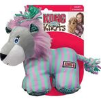 Kong Knots Carnival Lion Sesli Diş İpli Peluş Aslan 21 cm Köpek Oyuncağı