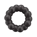 Kong Ring Çok Amaçlı Halka Köpek Oyuncağı (Siyah) [XL]
