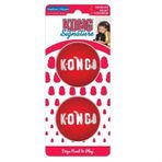 KONG Signature Ball Top Şeklinde Köpek Oyuncağı M 2li