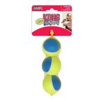 KONG - Squeakair Ultra Toplar - Köpek Oyuncağı Premium Squeak Tenis Topları, Dişlere Karşı Nazik - Orta Köpekler İçin (3'lü Paket)