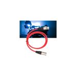 König 5 Metre Xlr Mikrofon Kablosu – Kırmızı | Xlr Erkek-Dişi | Sahne & Stüdyo Uyumlu
