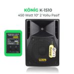 König K-1510 10" 450W 2 Yollu Pasif Kabin Hoparlör