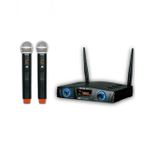 Konig K-312EE Çift El İki Kanal Uhf Telsiz Mikrofon