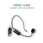 Konig K-503 Telsiz Headset Mikrofon
