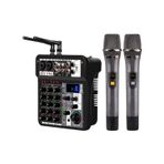 Konig K-6000 6 Kanal Dec Mikser ve 2 El Mikrofon