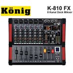 Konig K-810FX 8 Kanal Ses Mikseri