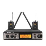 Konig K-990 Yaka Yaka Çift Kanal UHF Telsiz Mikrofon