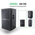 König KS-115 15" 1200W Pasif Kabin Hoparlör