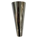 KONIK DOLAP AYAGI PARLAK KROM 23 CM.