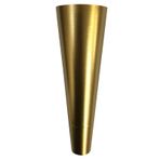 KONIK MOBILYA DOLAP AYAGI MAT SATINE ALTIN 20 CM.