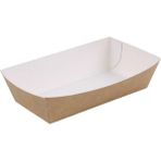 Konik Tabak Büyük 17X11X6cm 500 Adet - Kraft