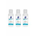 Konix Antibakteriyel El İçin 3x100 ml Çoklu Paket Jel Dezenfektan