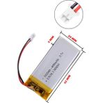 Konk Tools 502040 3.7 Volt 400 Mah Lityum Polimer Pil - 1 Adet