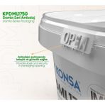 Konsa 1750 Litre Damla Serisi Sızdırmaz Kapaklı Kova Hobi - Boya - Gıda Kovası - 20 Adet