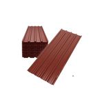 KONSEP Galvanizli Trapez Bordo Çatı Kaplama Sacı – 2 ,5 Metre (1 Adet-Su Geçirmez ve Paslanmaz Metal Sac)