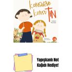 Konserve Kutusu Tin + Yapışkanlı Not Kağıdı