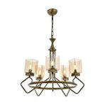Konsey Modern Avize E14 30w 60cm Metal Eskitme Avonni-av-1740-5e Kaplama