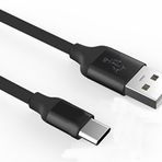 Konsol İstasyonu Nintendo Switch Şarj Kablosu Type C USB Kablo - Siyah