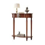 Konsol Masası Rustik Masif Ahşap Konsol Masa Çekmeceli Vintage Dar Giriş Masası Koridor veya Oturma Odası için Yemek Odası için Uzun Yan Sehpa 80 cm (Renk: A)