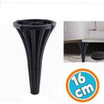 Konsol Mobilya Kanepe Koltuk Tv Ünitesi Baza Ayağı Orta Sehpası Ayak Ayakları 16 Cm Siyah